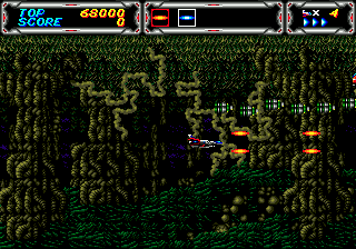 Thunder Force II screenshot 5 for Sega Mega Drive